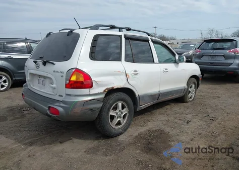 2004 Hyundai Santa Fe Gls from USA, damaged, VIN KM8SC73D84U796045